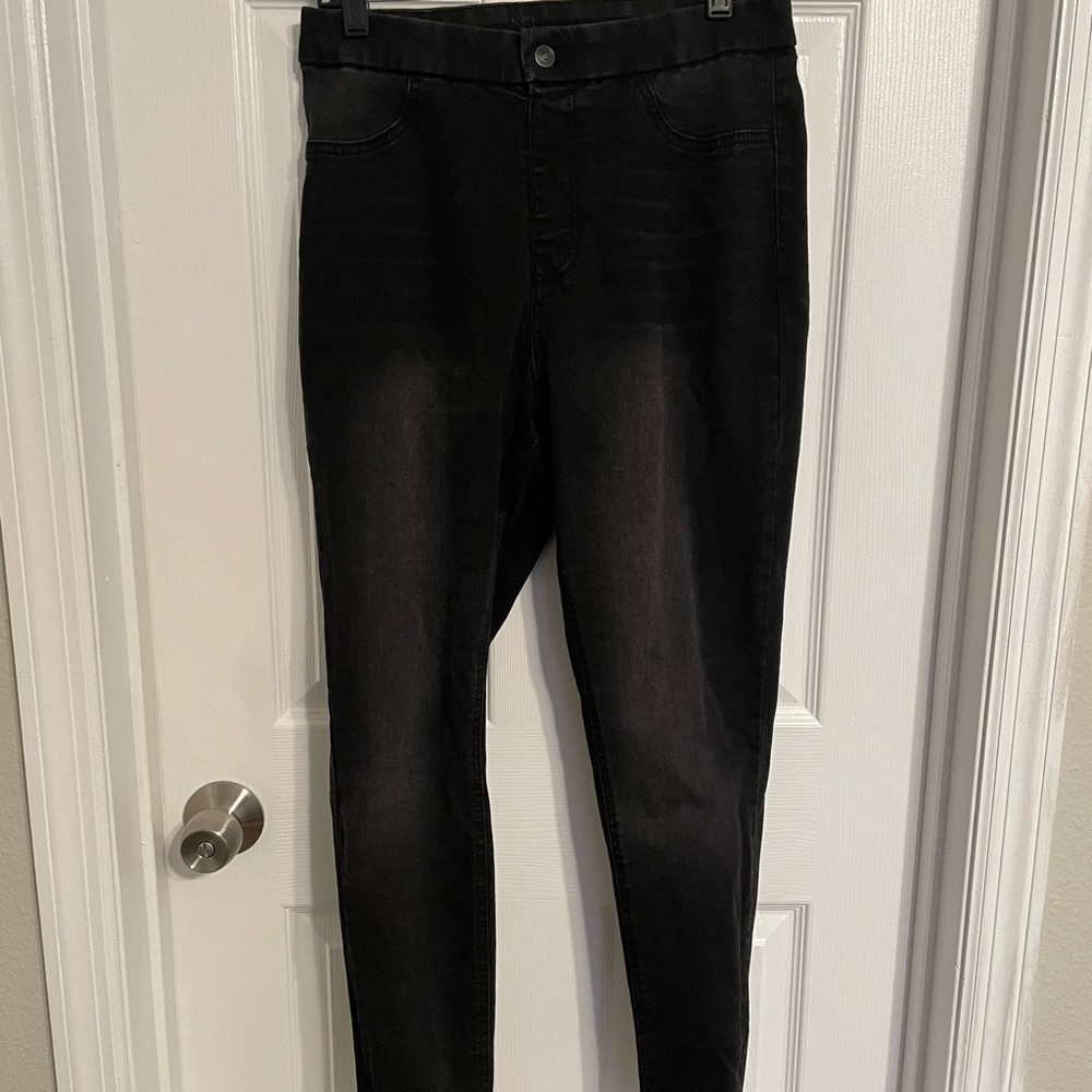 NOBO Super High Rise Black Jeans - Size 11-13
